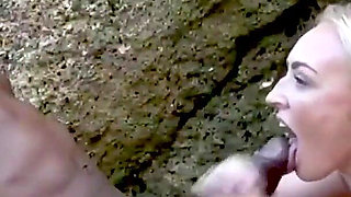 Blonde Baddie Fucked by BBC Bull on Benidorm Beach