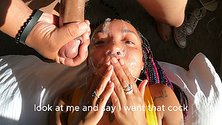 19yo Gets Her Throat Completely Destroyed