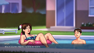 NEW SCENE ON DEBBIE'S ROUTE - summertime saga