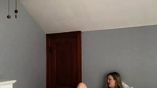 Hot brunette from squirt masturbating on webcam