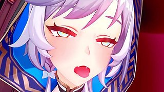 Honkai Star Rail - Cipher Falls to Temptation and Big Cock in Ntr Sex Scene - 3D Hentai Animation