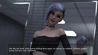 Stepmom Made Me Boner in Dark Theater and Stranger Girl's Handjob in Theater Restroom - Shadows of Deceit - E08