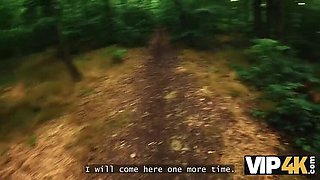 HD 1080p Hot Teen Hiker Fucks Stranger in Forest POV
