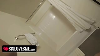 Sislovesme \u2013 sister heads nasty while riding my dick