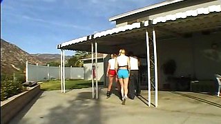 Amateur blonde teen girlfriend toyed and facialized