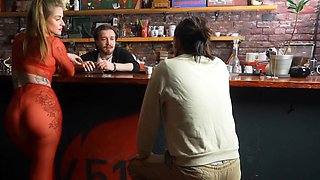 Russian Babe Deepthroats and Takes Hard Anal in Public POV