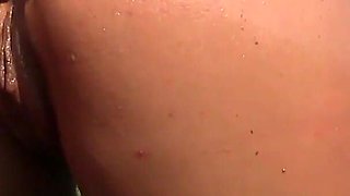 Two sexy friends spend the day by the pool masturbating their asses and pussy with sextoys