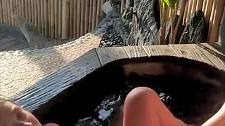 Fuck Young Couple Outdoor Veranda