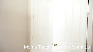 3some clip with indescribable Tyler Nixon and Skylar Green from Moms Teach Sex