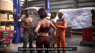 Landlady Stuck in Washing Machine - Asia Town - E04