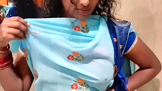 First Time Renu's Exotic Hot Looks & Seductive Tease - Desi Tamil MILF Fire! Renuraj