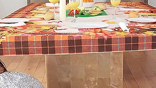 You Won't Be Ungrateful Anymore if Your Thanksgiving Dinner Is Your Stepmoms' Pussies