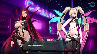 Leia Pokes Harley In the Pub Vignette - Futa Boinks Femboy