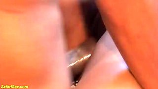 Hot African Step-Siblings Fuck Rough at Home - Big Dick Deepthroat & Cumshot