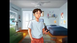 Summertime Saga Part 306 - Jenny's New Hentai Sex Scene with Shy Cosplay & Ahegao by MissKitty2K