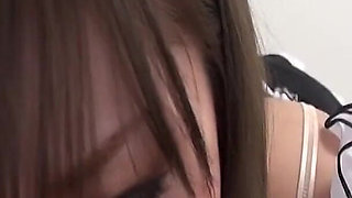 Beautiful Asian Sluts Scene-3 japanese Maid Yuka Sakagami in Lingerie Enjoys Creampie