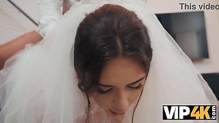 Vip4k. horny bride just eyed a rod for the first ever time