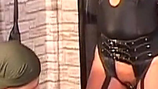 Busty Mature MILF Bound for Clamps and Wax
