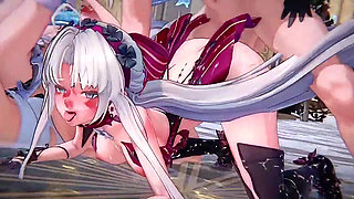 Wuthering Waves - Harem Sex Party - 3D Hentai Animation