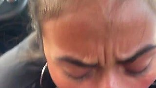 Blonde beauty captivates with daring ebony passion in thrilling vintage play