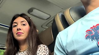 Public Cock Jerking Off On A Bus Full Of People - Made Him