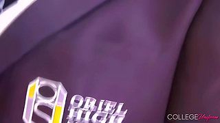 Getting Dressed in Purple Featuring Samantha Buxton