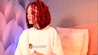 Small titted teen from EU masturbating
