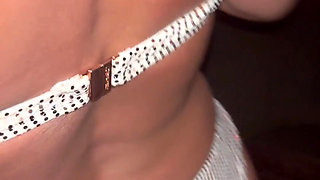 Poolside Shiny Bikini Tease - Bouncy Boobs and Booty on the Edge