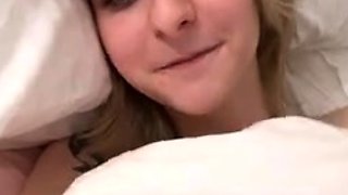 Aoife Bee Flashing Tits From The Bed