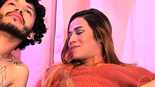 Old man and hot brunette bathroom hardcore