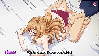 Hentai Anime In Busty Glasses Babe Gets Her Doggystyle Position With Her Lover Anime Hentai 1080p