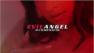 EVILANGEL Hot College Girl Anal Fucked in Ripped Pantyhose - Nicole Aria