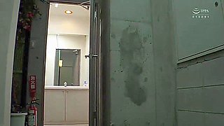 Lovely Japanese Babe Is Riding Chaps Pecker After The Party