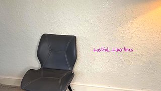 Cute amateur brunette naughty in solo jerking show on camera