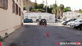 Cadey Mercury's Wild Ride Passion Explodes in Sultry Outdoor Heat