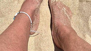 Feet in the Sand!