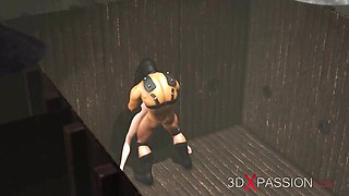 Amazing minx - 3d animated clip - 3DXPassion