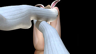 Emma Sato Bunny Girl Cosplay Lap Dance Sex