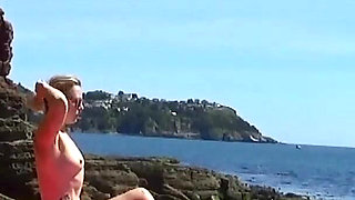 Outdoor Bondage Dream - Bound, Gagged & Climaxing on the Beach