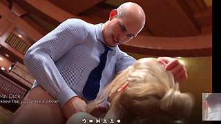 MILF Stepmom Got Fucked by Her Boss in Front of Her Stepson!