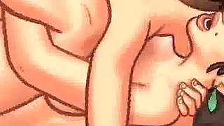 Summertime saga: cuckold husband watching his wife impregnation by other guy ep 199,200