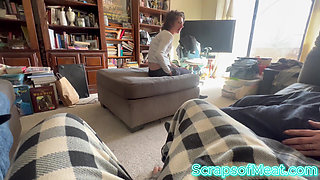 Suck Me off While My Girl Watches!
