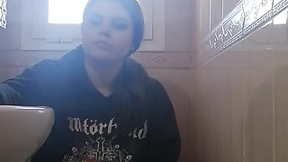 Watcher on Toilet