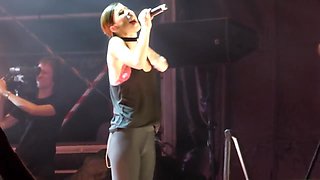 Lena meyer-landrut sperm in nose cameltoe pussy ass on stage