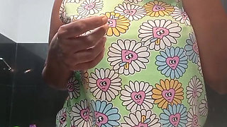 Indian Bhabhi Masturbation Masturbation Handjob bathroom