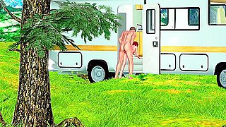 Car Toon - Maxs Life Season 3 Fucking Two Milfs