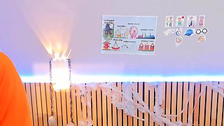 Pretty Japanese teen solo masturbation Uncensored