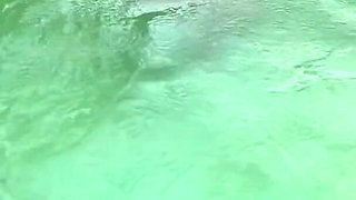 Thong Bikini Pool Tease - Wet Dance & Playful Vibes