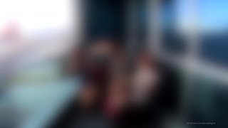 Lesbian Teen Threesome Outdoors