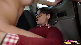 Lady fake taxi - blondie scottish stunner samantha joiner hot fucking xxx with adorable innocent nerd